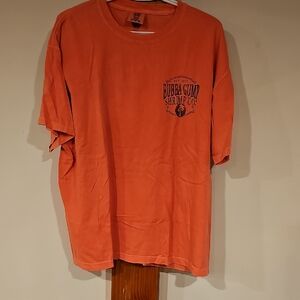 Bubba Gump Shrimp Co. Orange Short Sleeve Tee
